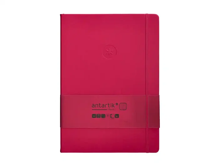 Antartik Cuaderno A4 Tapa Dura Hojas Cuadriculadas Burdeos 100 Hojas 80 gr FSC Antartik Cuaderno A4 Tapa Dura Hojas Cuadriculadas Burdeos 100 Hojas 80 gr FSC