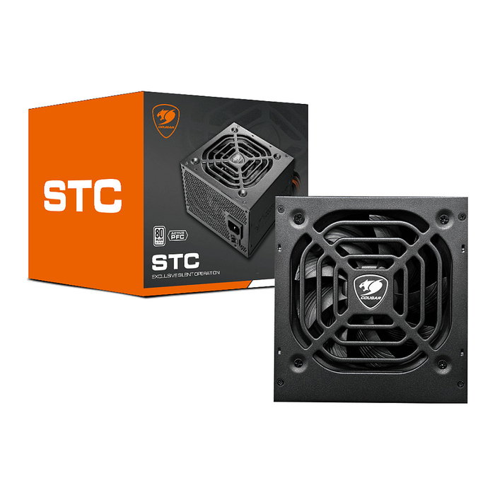 COUGAR CGR-STC600 Fuente de Alimentación 600W ATX 80 Plus EU 230V - PFC Activo