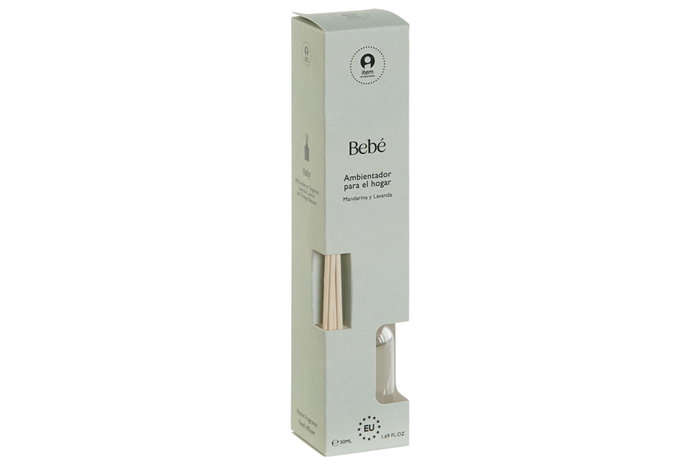 DKD Home Decor Ambientador Mikado Cristal Bebe 50 ml DKD Home Decor Ambientador Mikado Cristal Bebe 50 ml