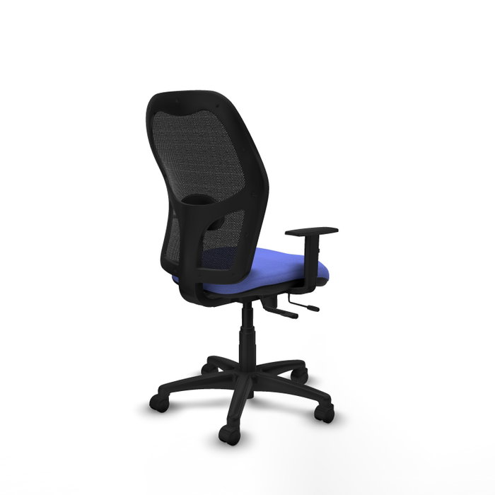 PIQUERAS Y CRESPO Silla de oficina Alocén Azul claro y Negro