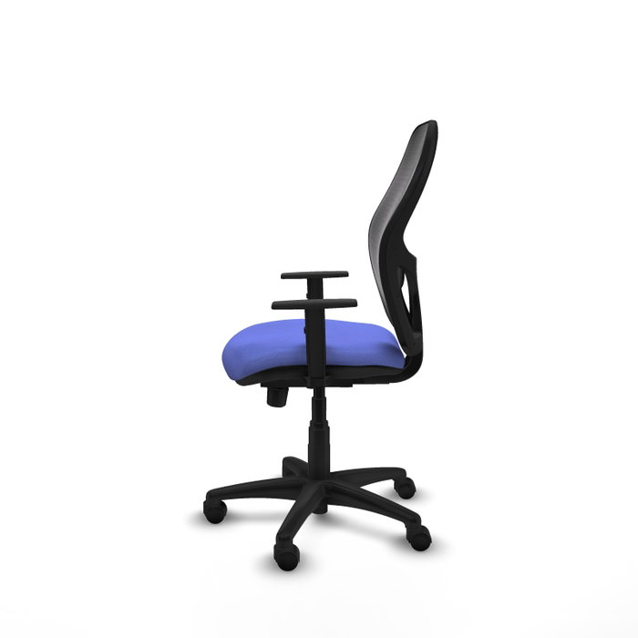 PIQUERAS Y CRESPO Silla de oficina Alocén Azul claro y Negro