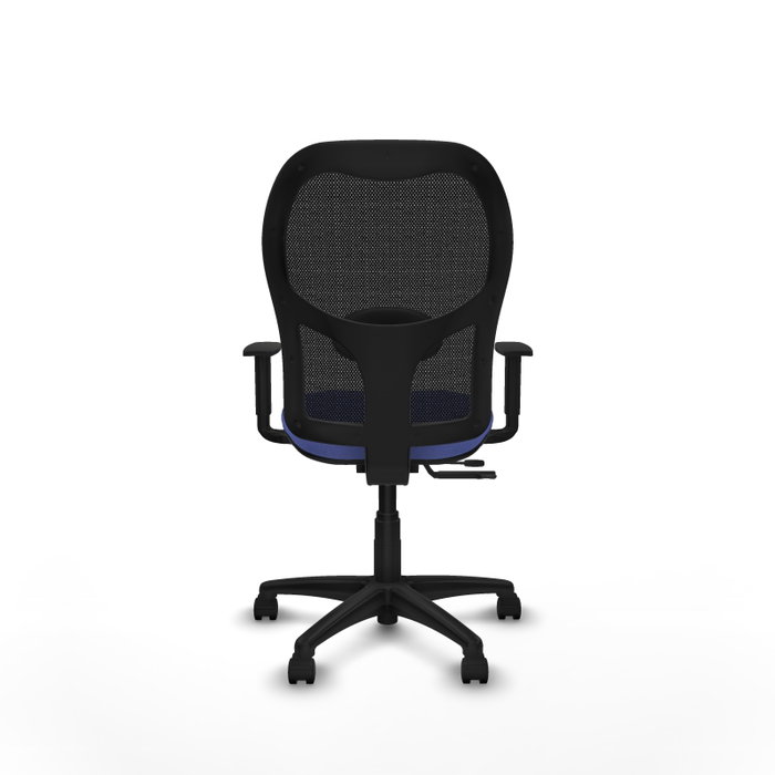 PIQUERAS Y CRESPO Silla de oficina Alocén Azul claro y Negro