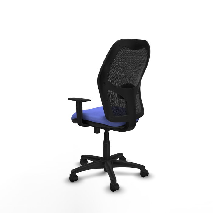PIQUERAS Y CRESPO Silla de oficina Alocén Azul claro y Negro