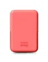 Urban Factory Magnee Power Powerbank Cargador Inalámbrico Magnético 10000 mAh Compatible MagSafe Coral con Pantalla LCD y Carga Rápida 22.5W