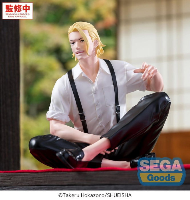 Sega Kagurabachi Estatua PVC High Premium Perching Togo Shiba 11 cm