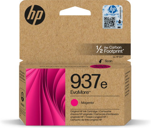 HP 937e EvoMore Magenta Cartucho de Tinta Original XL