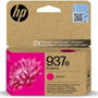 HP 937e EvoMore Magenta Cartucho de Tinta Original XL