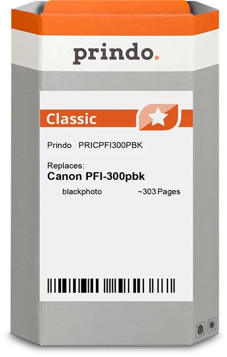 Prindo Cartucho de tinta Negro PRICPFI300PBK Classic Prindo Cartucho de tinta Negro PRICPFI300PBK Classic