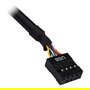 Inter-Tech Lector de Tarjetas Multicardreader CI-02 Negro USB 2.0 Compatible con CF, MMC, SD, SDHC, MicroSD, MS Duo, MS Pro, xD y MicroDrive para Bahía 3.5"