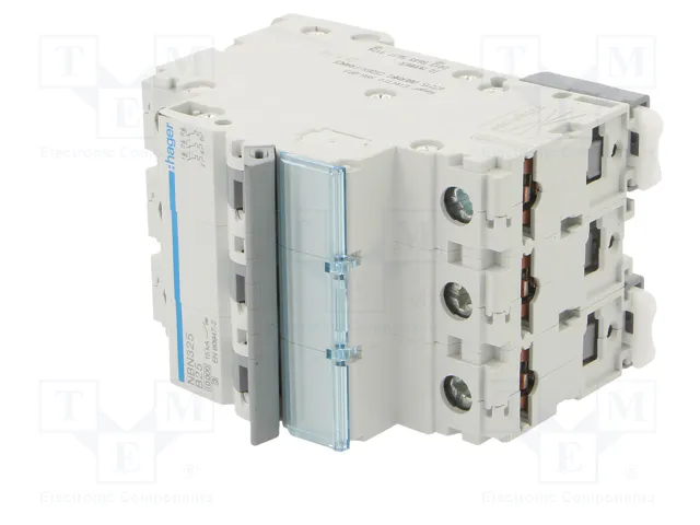 HAGER NBN325 Interruptor magnetotérmico 3 polos 25A 10kA