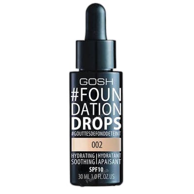 Gosh Base de Maquillaje en Gotas SPF 10 002 Marfil 30 ml Gosh Base de Maquillaje en Gotas SPF 10 002 Marfil 30 ml