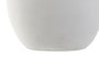 DKD Home Decor Figura de Manzana en Cemento Blanco