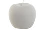DKD Home Decor Figura de Manzana en Cemento Blanco