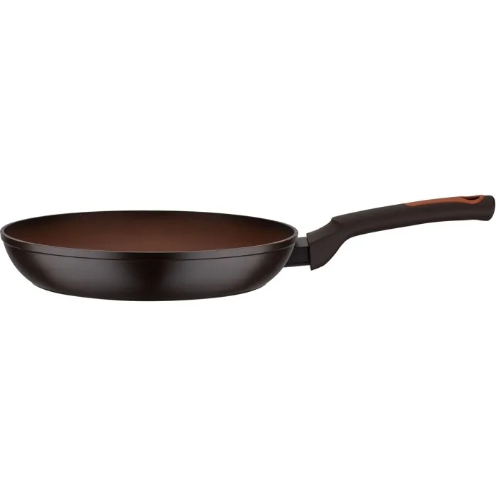 GSW Terra - Juego de 2 Sartenes Apta Inducción Ø 24 y 28 cm - Aluminio Forjado 3 mm - Rojo - GSW4005643418218