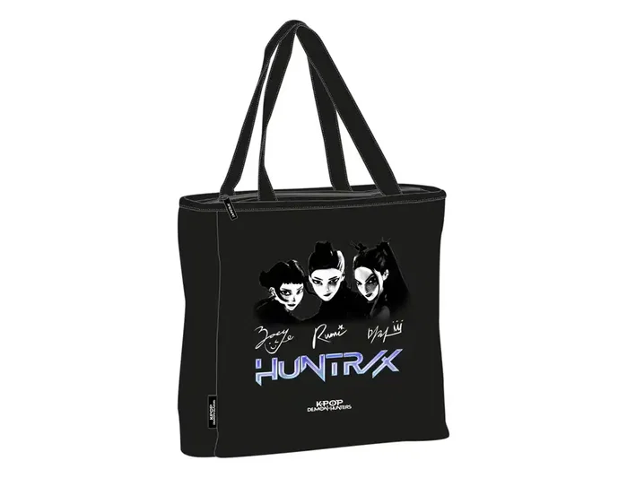 Safta Tote Bag K-Pop Demon Hunters con Cremallera