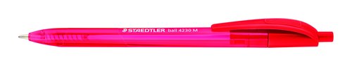 Staedtler Bolígrafo Retráctil Ball 4230 Rojo Staedtler Bolígrafo Retráctil Ball 4230 Rojo