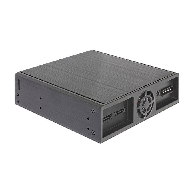 DeLOCK 47230 Bastidor móvil para 1 x 5.25 pulg. Slim y 2 x 2.5 pulg. SATA HDD/SSD