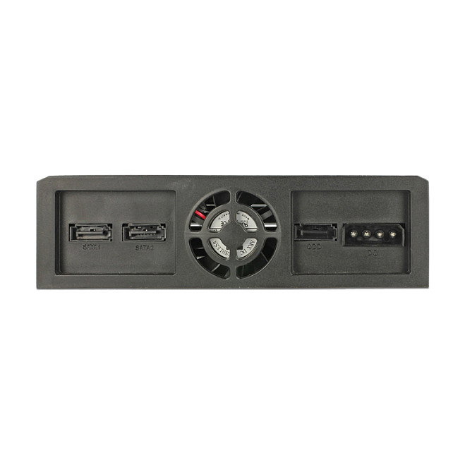 DeLOCK 47230 Bastidor móvil para 1 x 5.25 pulg. Slim y 2 x 2.5 pulg. SATA HDD/SSD