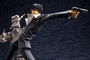 Kotobukiya Figura ARTFX J Trigun Badlands Rumble - Nicholas D. Wolfwood 1/8 PVC Statue, aprox. 20 cm con accesorios