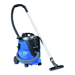 Nilfisk AERO 21-21 PC Aspirador Seco y Húmedo 20 Litros, Flujo Aire 60 L/s, 21 kPa, Color Negro/Azul