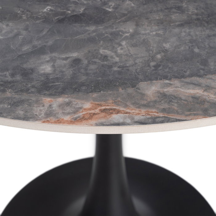 Mesa Redonda Piedra Sinterizada Contract 80 X 80 X 75 cm (Set de 2)