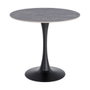 Mesa Redonda Piedra Sinterizada Contract 80 X 80 X 75 cm (Set de 2)