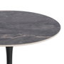 Mesa Redonda Piedra Sinterizada Contract 80 X 80 X 75 cm (Set de 2)