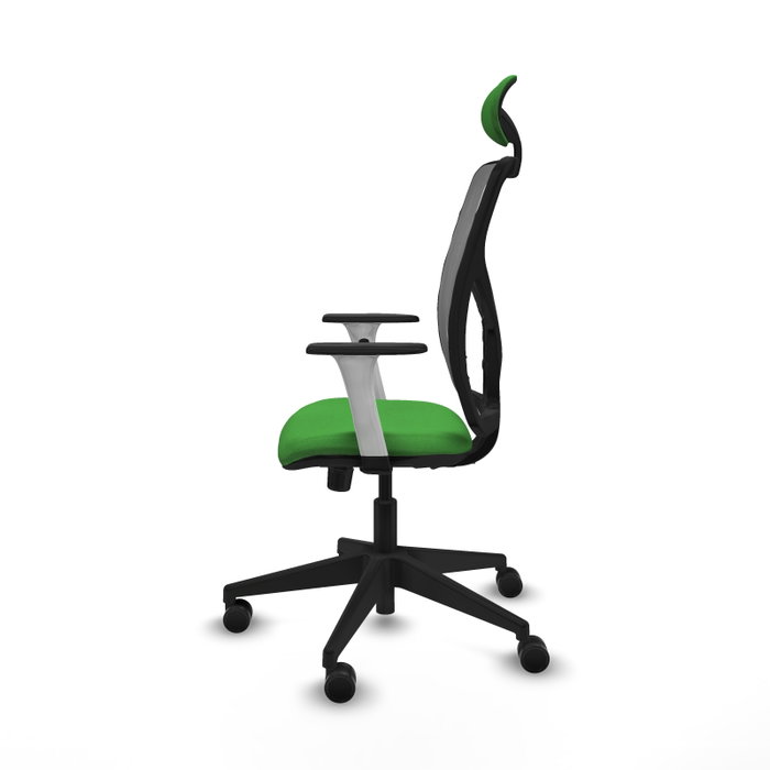PIQUERAS Y CRESPO Silla de oficina Motilla con mecanismo Sincro, Verde y Gris PIQUERAS Y CRESPO Silla de oficina Motilla con mecanismo Sincro, Verde y Gris