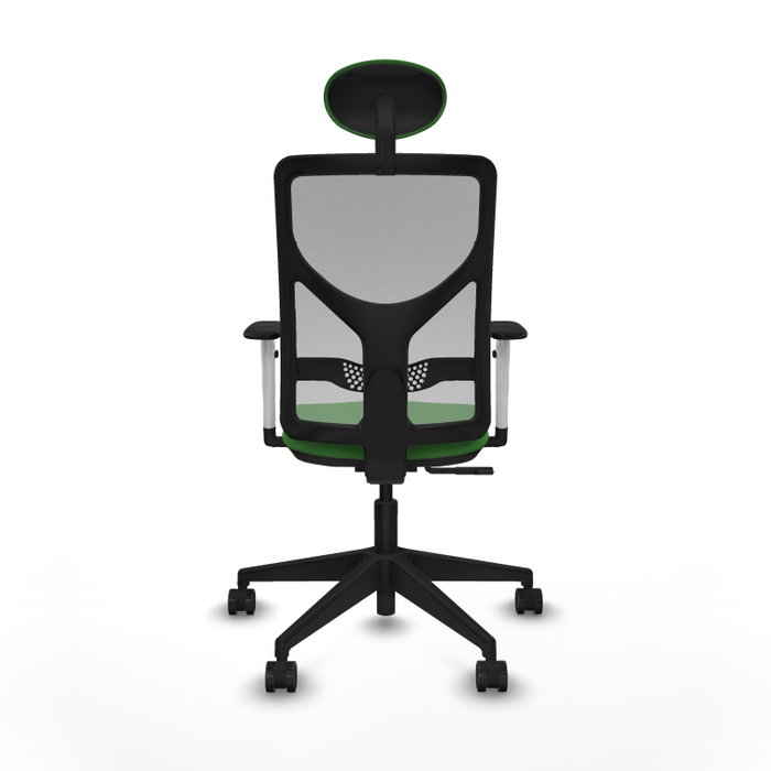 PIQUERAS Y CRESPO Silla de oficina Motilla con mecanismo Sincro, Verde y Gris PIQUERAS Y CRESPO Silla de oficina Motilla con mecanismo Sincro, Verde y Gris