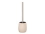 Berilo Escobillero de Poliresina Gris Rayas 10.2x35.5x10.2 cm (Set de 6)