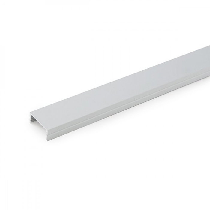 Greenice Perfil de Aluminio para Tira LED Doble con Difusor Transparente x 2M Greenice Perfil de Aluminio para Tira LED Doble con Difusor Transparente x 2M