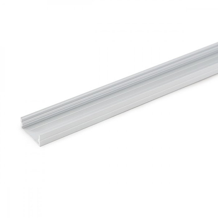 Greenice Perfil de Aluminio para Tira LED Doble con Difusor Transparente x 2M Greenice Perfil de Aluminio para Tira LED Doble con Difusor Transparente x 2M