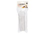 Masgow Bebedero Accesorio para Jaula Transparente Blanco 100ml 5 x 12 x 8.5 cm (Set de 24)