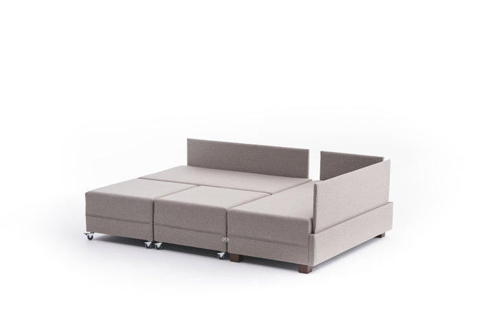 Atelier Del Sofa Sofá Cama Esquinero Crema 210x280cm Convertible en Cama 140x190cm