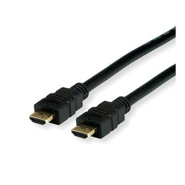 VALUE Cable HDMI 4K Ultra HD 1.5 m con Ethernet, Compatible 3D, 3840x2160 Pixeles, 60 Hz, Negro, 11.99.5691