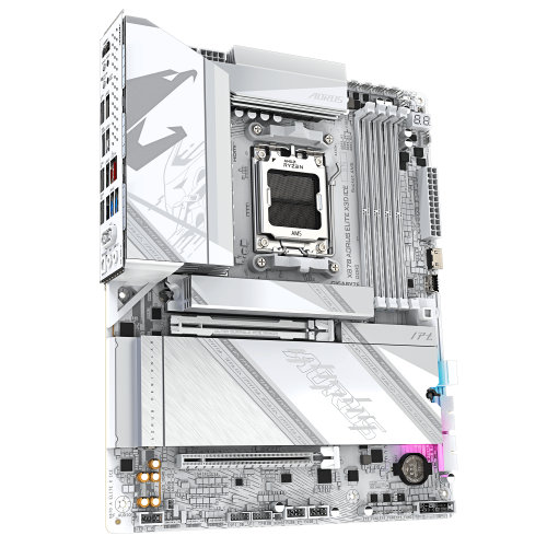 Gigabyte X870 AORUS ELITE X3D ICE ATX Blanco