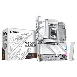 Gigabyte Placa Base X870 AORUS ELITE X3D ICE, AMD X870, Socket AM5, DDR5