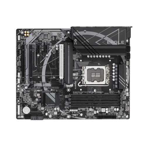 Gigabyte Z790 EAGLE 9MZ79EGL-00-G10 Placa Base Intel 14th Gen, DDR5 7600MHz, 3x M.2 PCIe 4.0, LAN 2.5GbE, USB 3.2 Gen 2 ATX