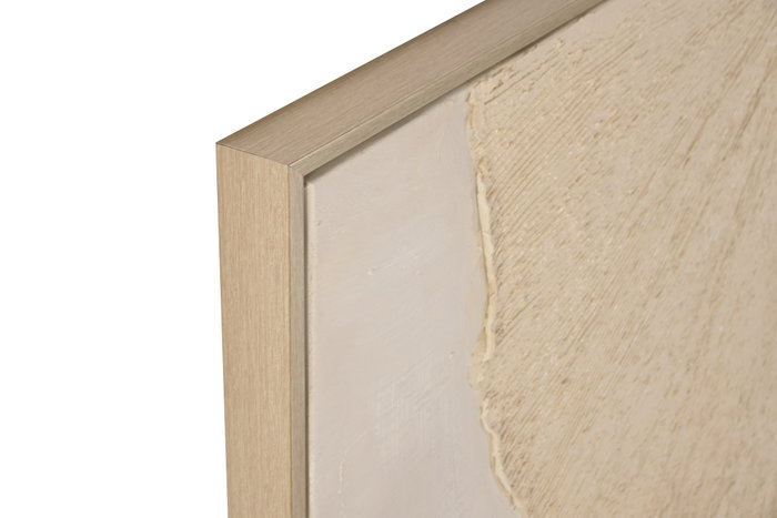 DKD Home Decor Cuadro Lienzo Moderno 90x120 cm, Set de 2 Surtido Moka y Beige
