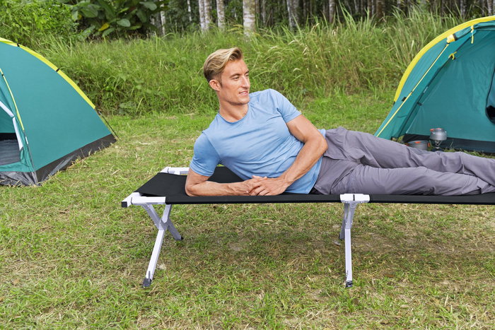 Bestway Cama de Aluminio Peso Maximo 110 kg 190x64x42 cm Camping 68065