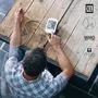 MEDISANA Tensiómetro de Brazo Digital con Voz y Pantalla Grande, Medición de Presión Arterial, Manguito Ajustable, para Adultos, Incluye Pilas y Estuche de Almacenamiento