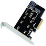 Conceptronic EMRICK04B Tarjeta Controladora 2 en 1 para 2x SSD M.2 PCIe 3.0 x4