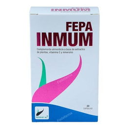 FEPADIET Fepa-Inmun 30 Cap. Complemento para el Sistema Inmunológico con Vitamina C y Minerales