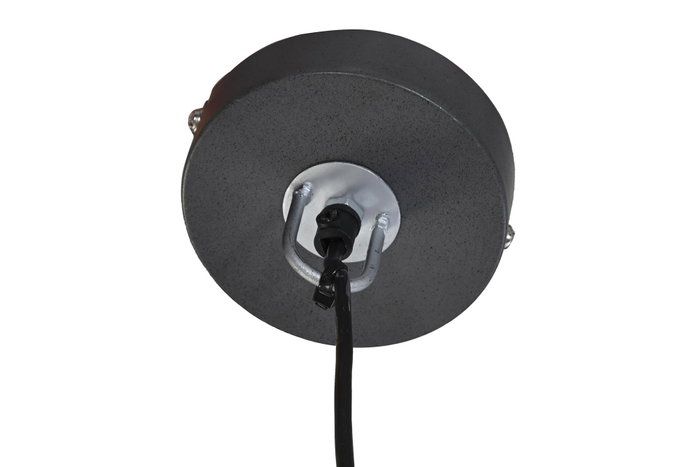 DKD Home Decor Lámpara Techo Metal Gris Negro 24 x 24 x 115 cm DKD Home Decor Lámpara Techo Metal Gris Negro 24 x 24 x 115 cm
