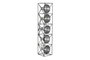DKD Home Decor Lámpara Techo Metal Gris Negro 24 x 24 x 115 cm
