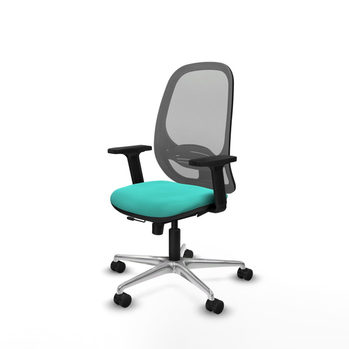 PIQUERAS Y CRESPO Silla de oficina Cilanco Turquesa y Gris PIQUERAS Y CRESPO Silla de oficina Cilanco Turquesa y Gris