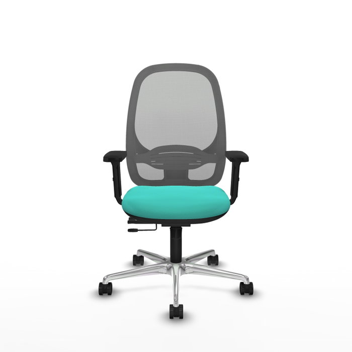 PIQUERAS Y CRESPO Silla de oficina Cilanco Turquesa y Gris PIQUERAS Y CRESPO Silla de oficina Cilanco Turquesa y Gris
