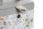 DKD Home Decor Joyero con Bandeja y Espejo Satinado Surtido de 2 Unidades