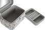 DKD Home Decor Joyero con Bandeja y Espejo Satinado Surtido de 2 Unidades