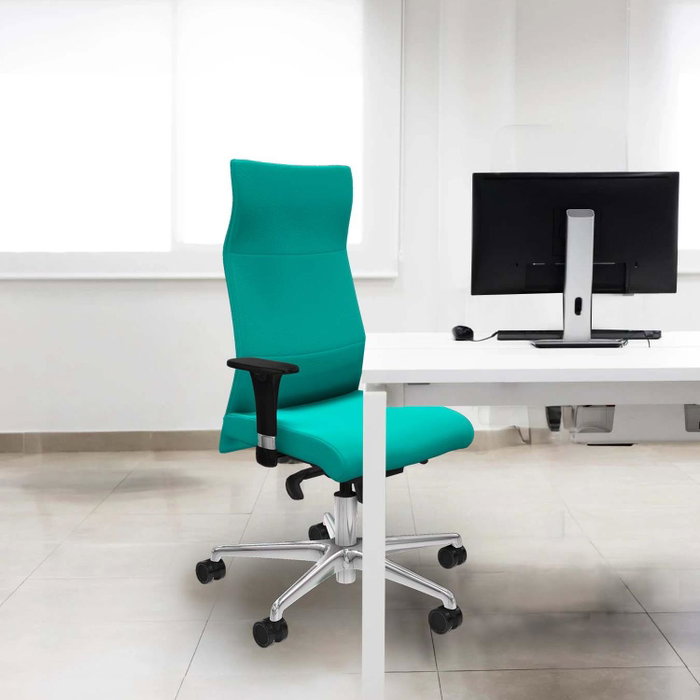 PIQUERAS Y CRESPO Sillón Albacete Rojo con Mecanismo Sincro